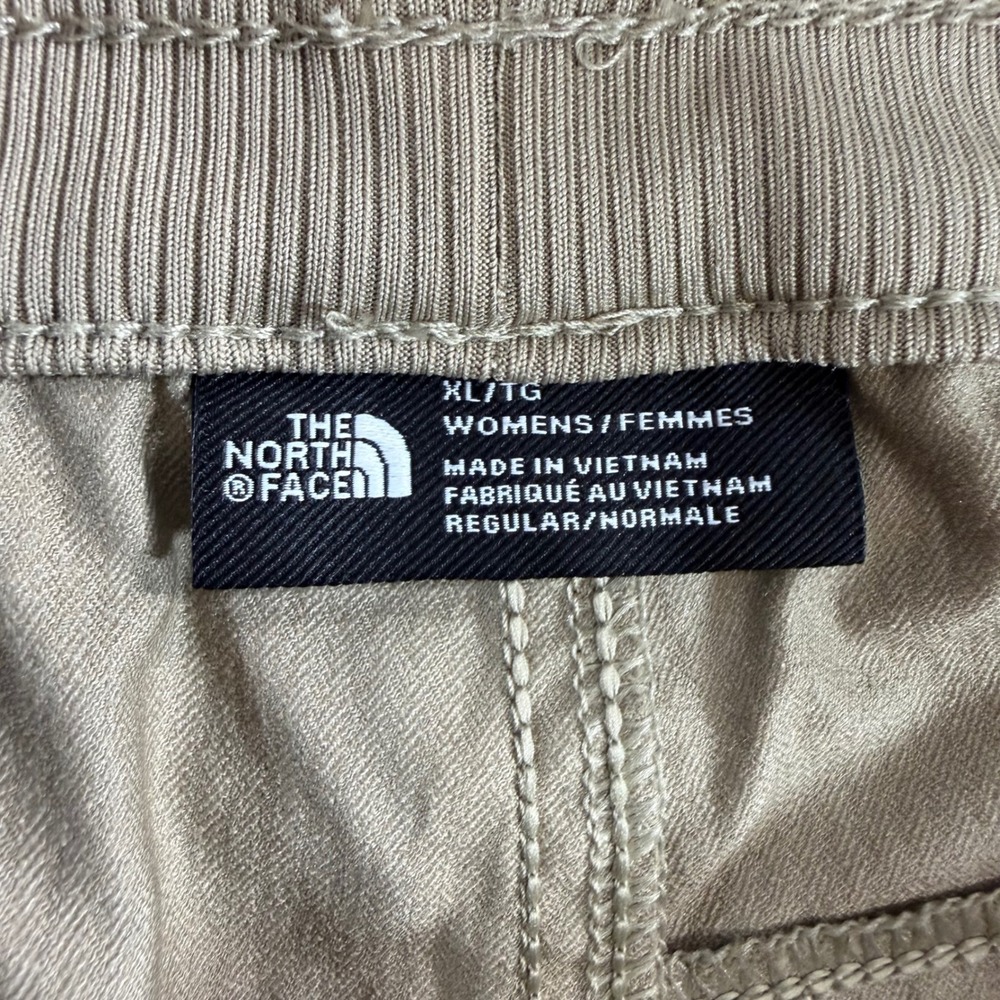 The‎ North Face Aphrodite 2.0 Shorts Womens XL Tan Brown Hiking Outdoor Trail 4" - Picture 4 of 8
